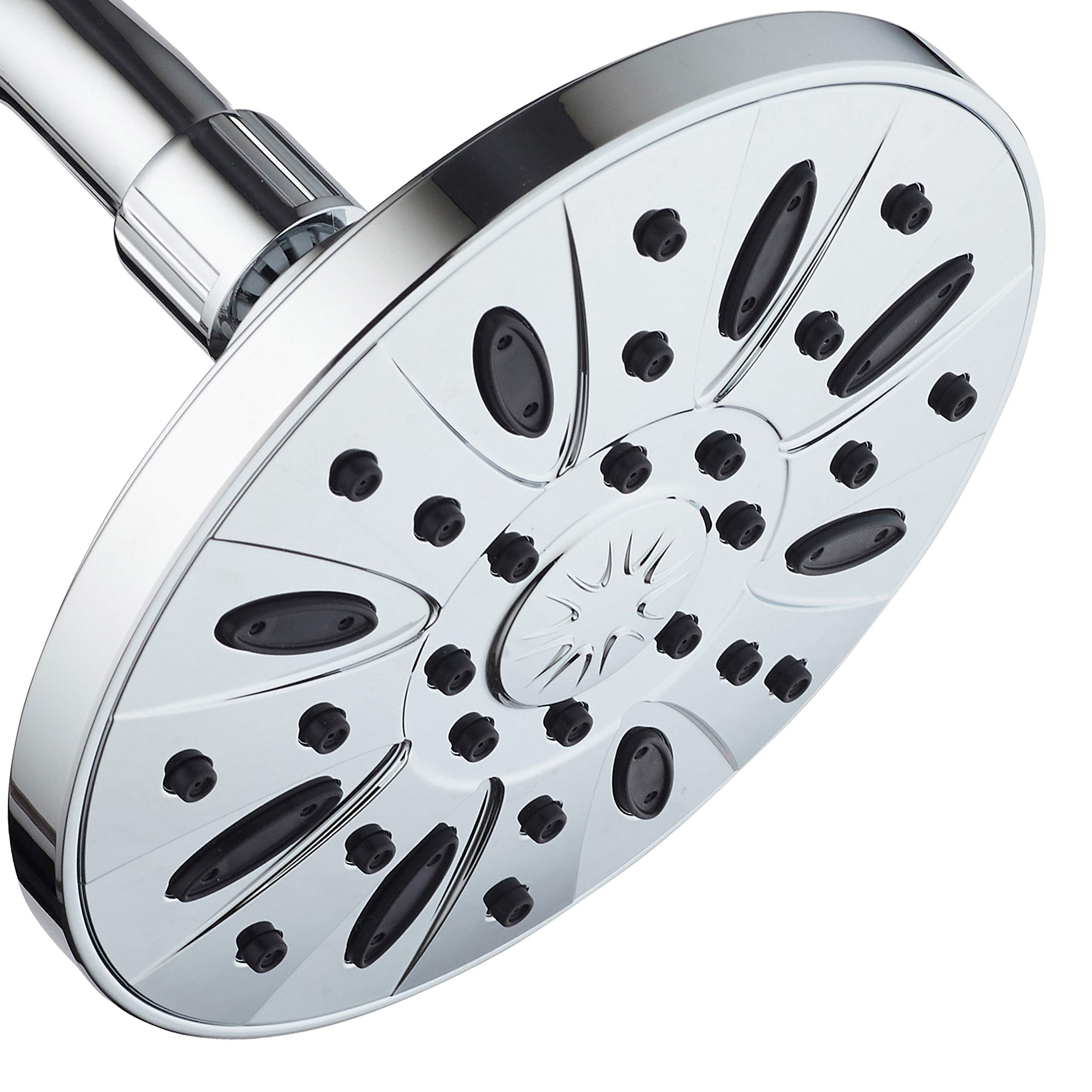 Premium AquaDance Chrome High Pressure 6 Inch Luxury Spa Rain Shower Head - Angle Adjustable, Anti-Clog Nozzles, Premium Finish - American Brand for Relaxing Shower Experience - Perfect for Master Bathroom & Spa-Like Retreats