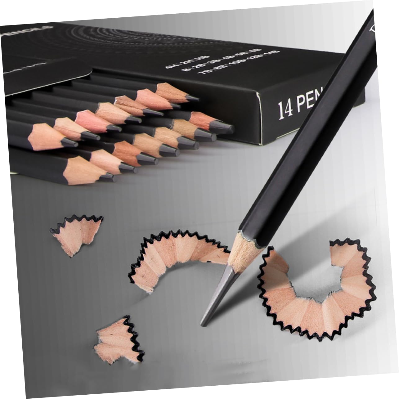 KALLORY 56 Pcs Professional Sketch Pencils Set - Artist Drawing Pencils with Graphite Shading Pencils for Sketching, Shading & Art Projects - Perfect for Beginners, Students & Professional Artists (Portable Art Supplies for Studio, Classroom & Outdoor Drawing)