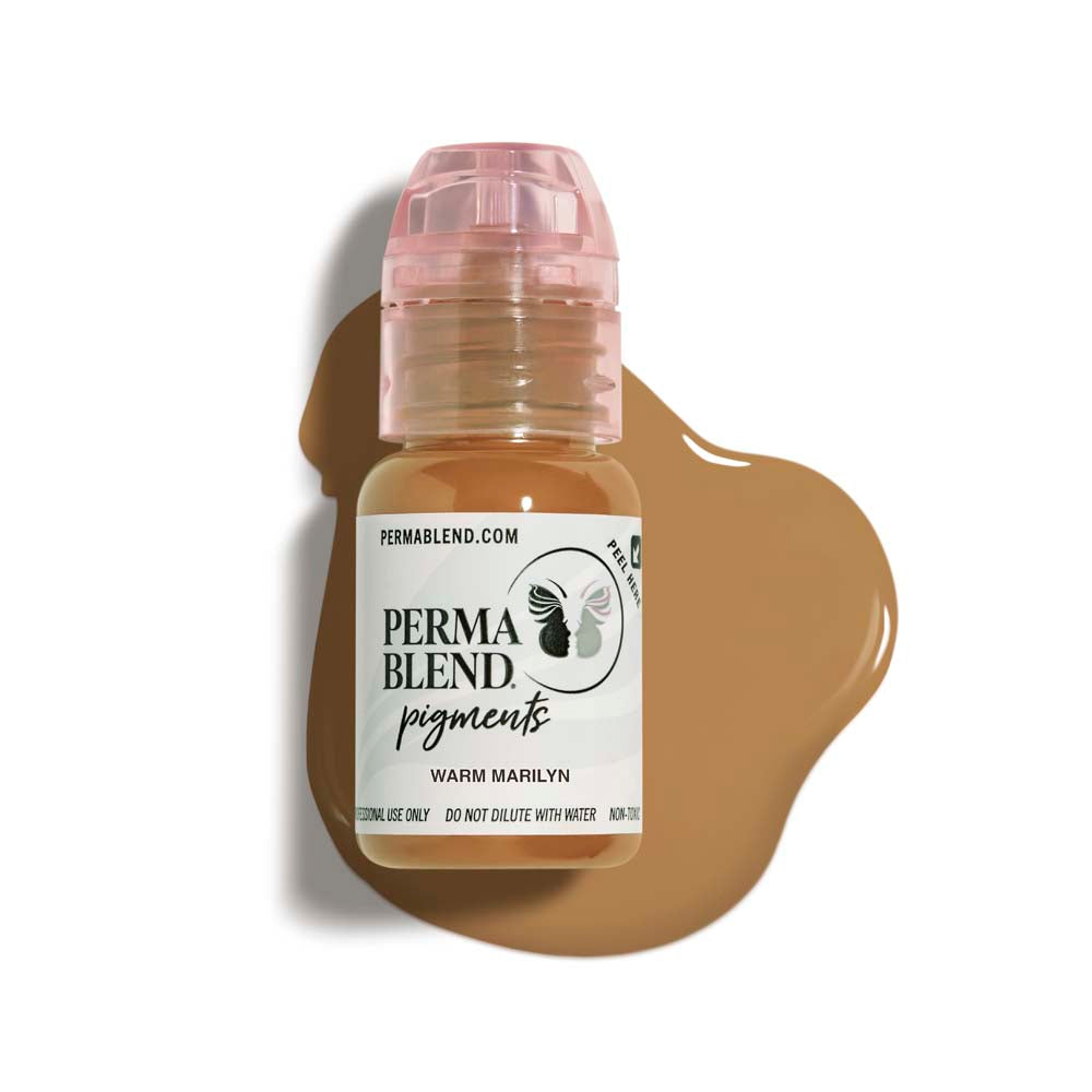 Perma Blend Warm Marilyn Tattoo Ink - Professional Grade, Vibrant Colors for Tattoo Artists | Perfect for Realism, Portraits & Custom Tattoo Designs