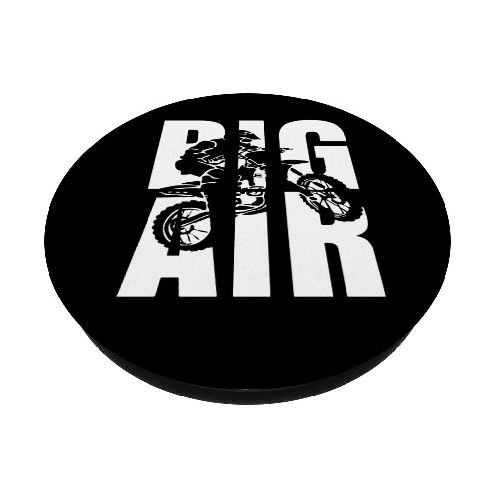 Motocross Big Air PopSockets - Phone Grip & Stand for Dirt Bike & Off-Road Racing | Perfect for Motorcycle Enthusiasts & Adventure Seekers
