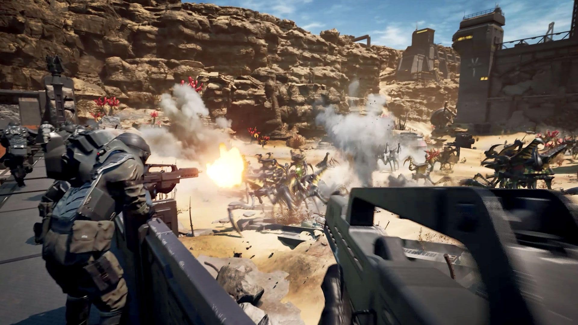 Starship Troopers Extermination Game for PlayStation 5 (PS5) - Sci-Fi First-Person Shooter Action Adventure - Perfect for Fans of Military Sci-Fi and Co-op Gaming