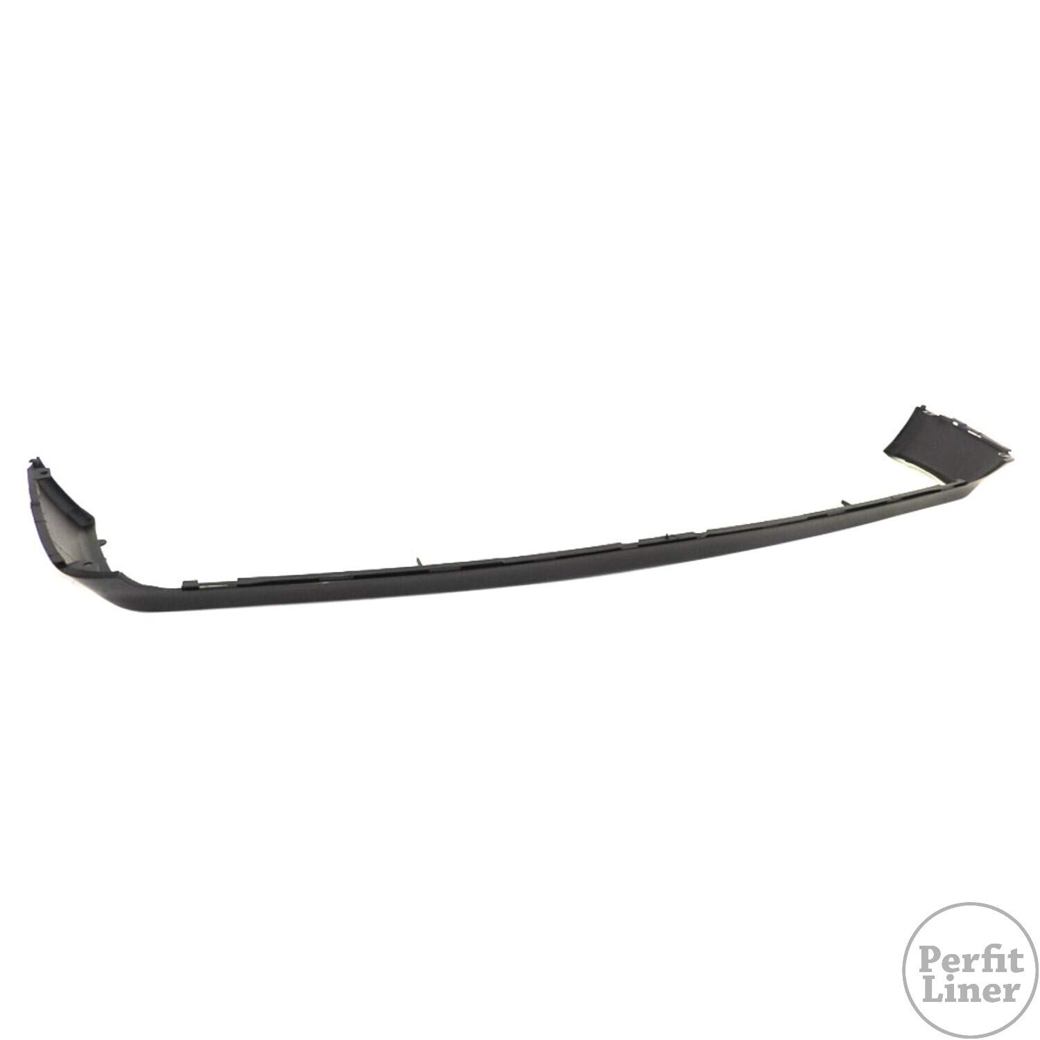 Perfit Liner Front Black Primed Bumper Valance for 1996-1999 Mercedes Benz W210 E Class Sedan & Wagon | Replacement for MB1095103 & 2108850725 | Perfect Fit & Easy Installation | Enhances Vehicle Appearance & Protection