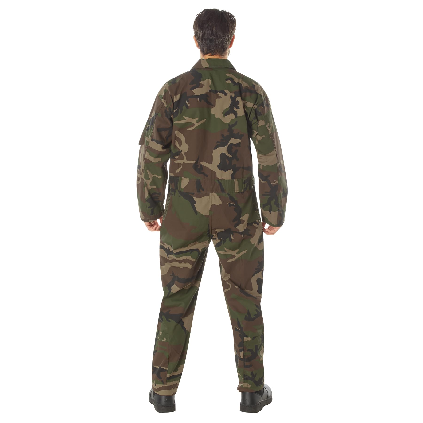 Rothco Men's Flight Suit - Military Pilot Coveralls Jumpsuit for Aviation, Cosplay & Halloween Costume | Durable & Comfortable for Workwear & Role Play