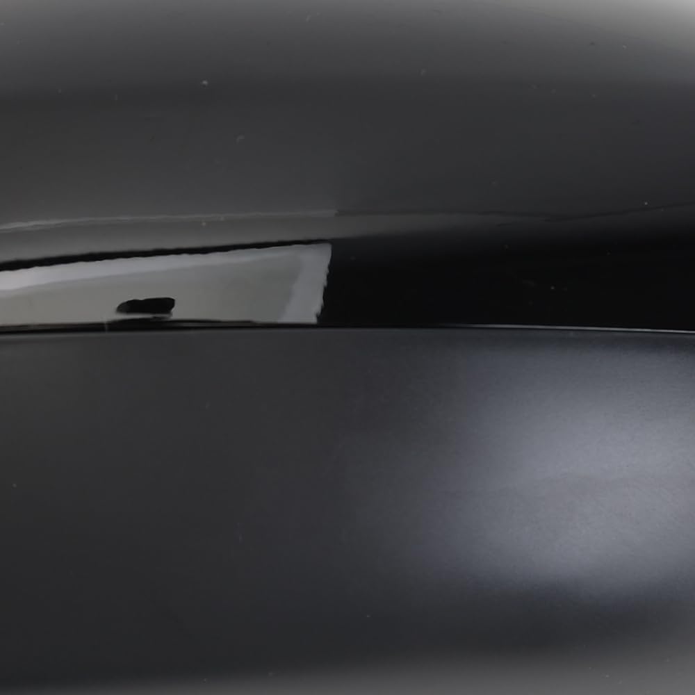 2022-2025 Honda Civic Sedan/Hatchback Left Driver Side Mirror - Power Glass, Manual Folding, Non-Heated Black Replacement (Fits HO1321350 & 76208T20A01) - Perfect for Parking & Lane Changes