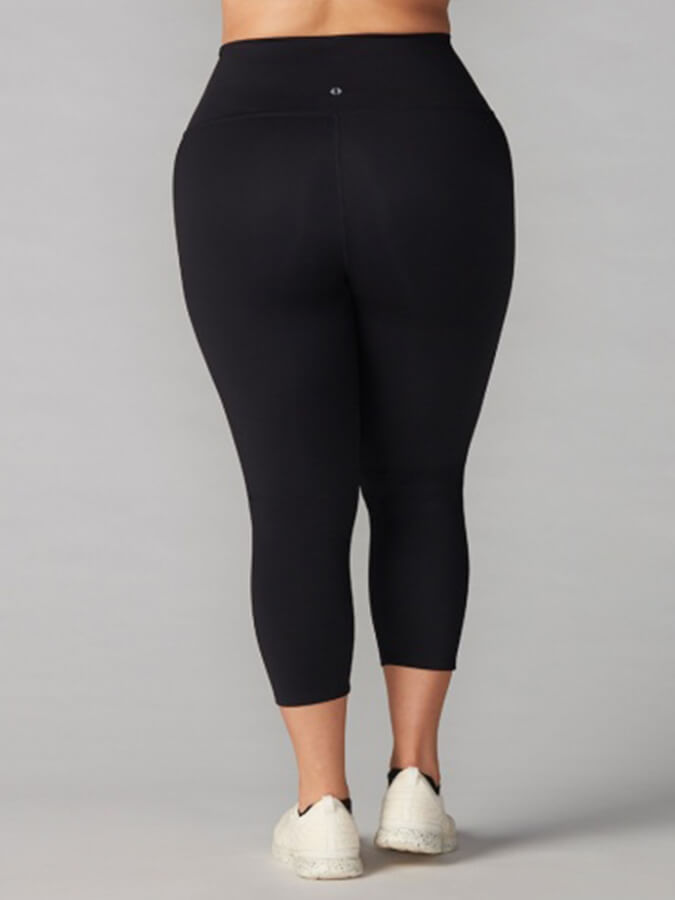 Tavi High Waisted Women's Crop Tight Leggings - Yoga Pants for Workout, Running & Gym - Stretchy Comfortable Athletic Tights for Women