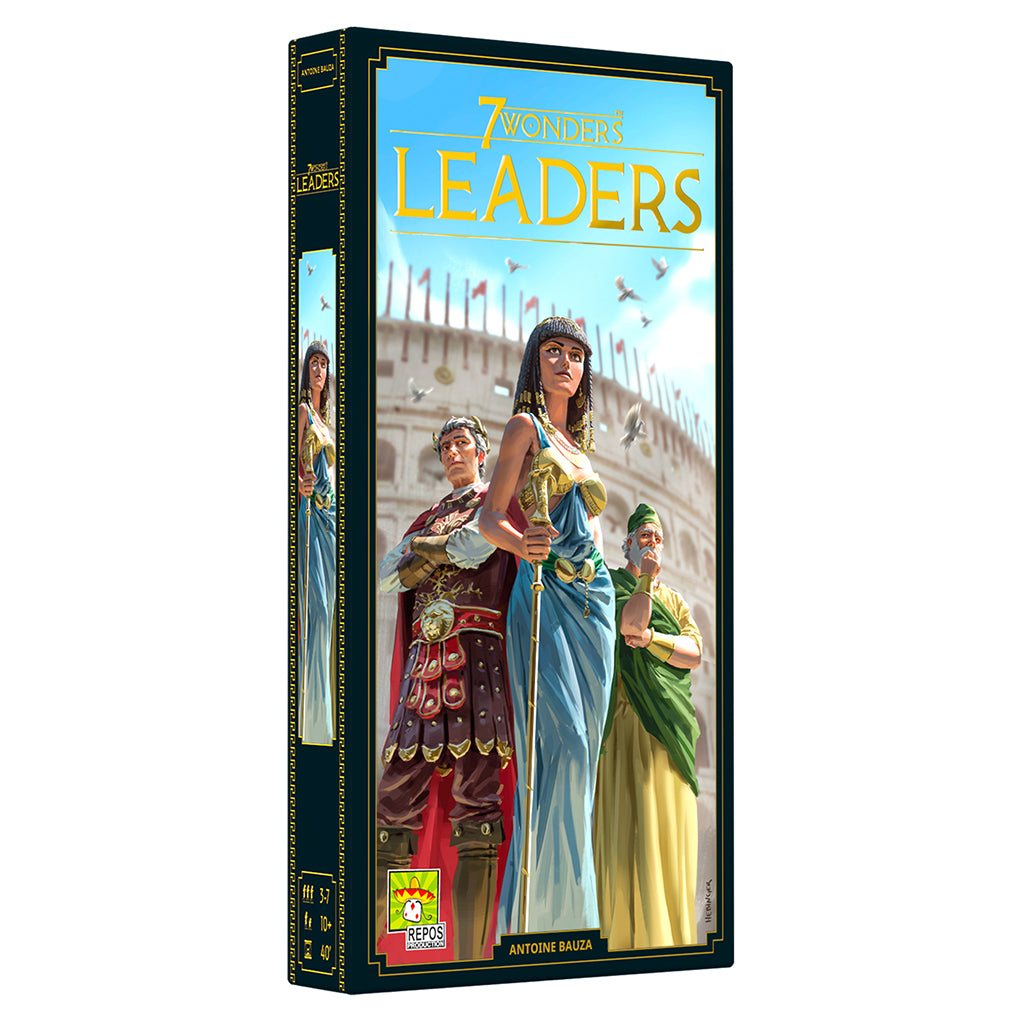7 Wonders Leaders Board Game (New Edition) - Strategy Game for Family Game Nights & Group Gatherings