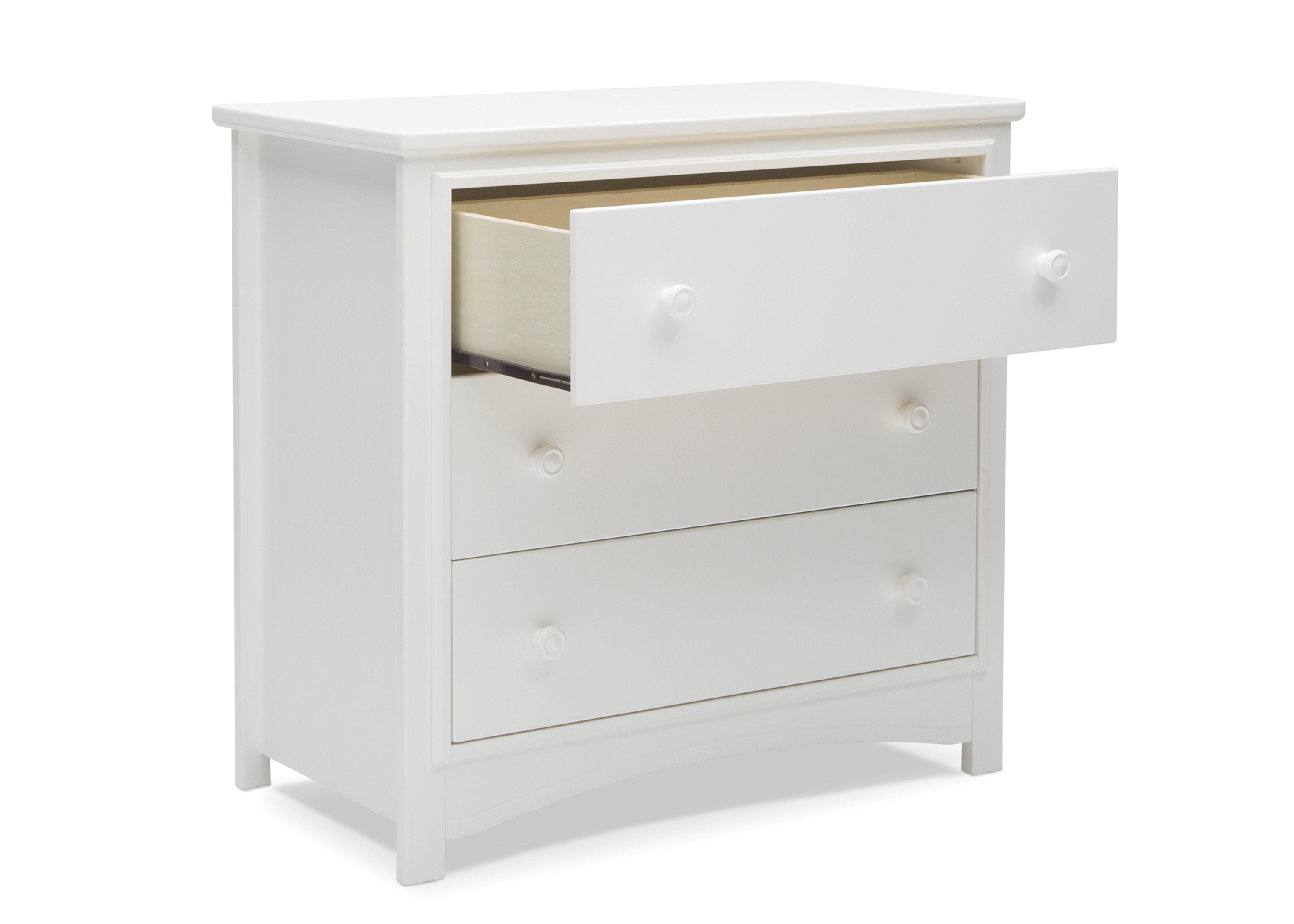 Perry 3-Drawer Baby Dresser with Changing Top - Nursery Storage & Diaper Changing Station for Newborns & Toddlers