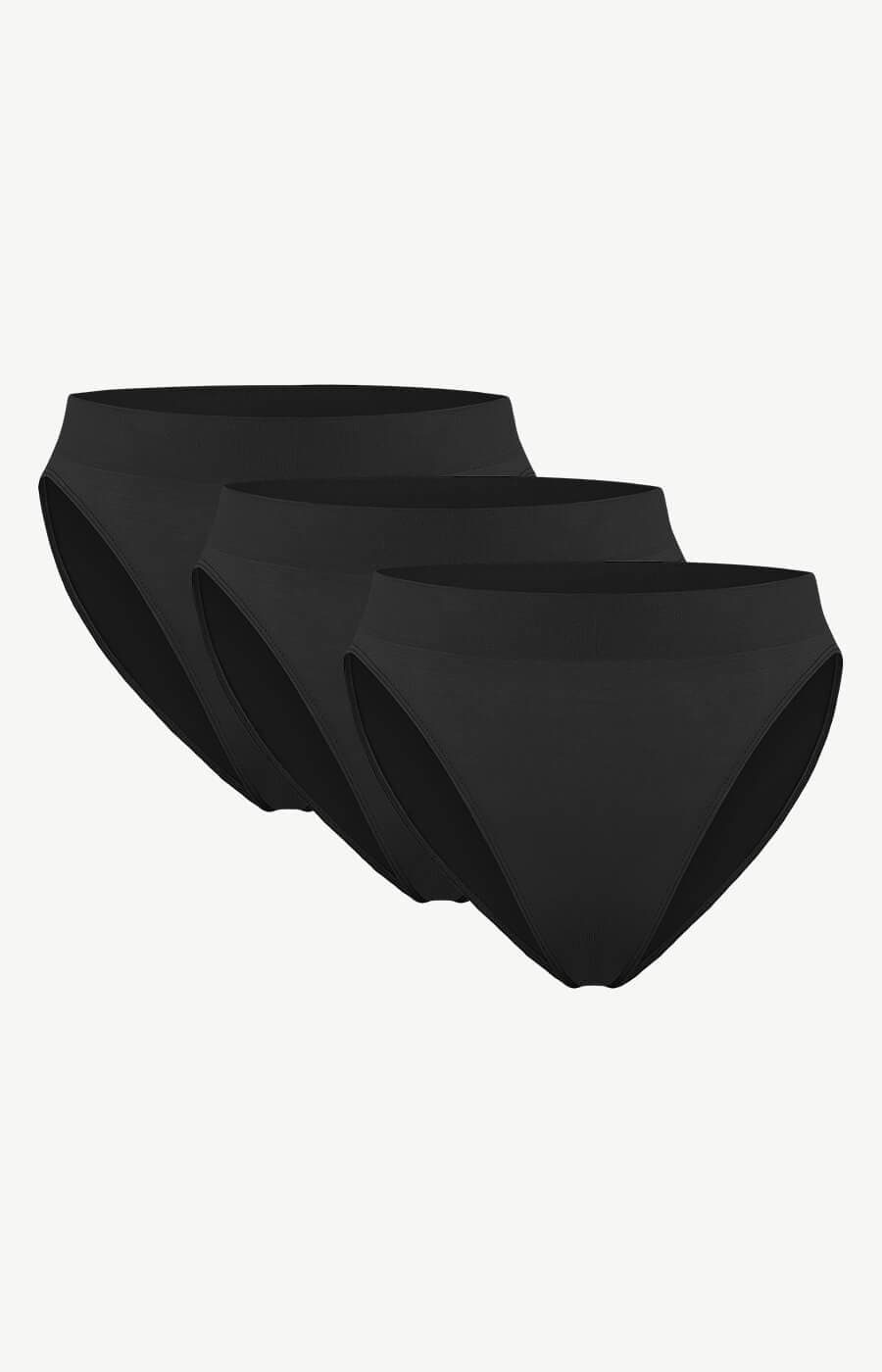 Low Waist Seamless Stretch Briefs for Women - Comfortable Invisible Underwear for Everyday Wear, Yoga & Workout