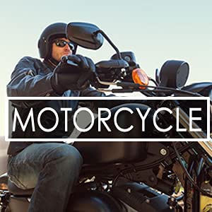 Photochromic Motorcycle Riding Glasses for Men & Women - Transitional Safety Sunglasses for Bikers - Ideal for Day & Night Riding, Outdoor Sports & Cycling Adventures