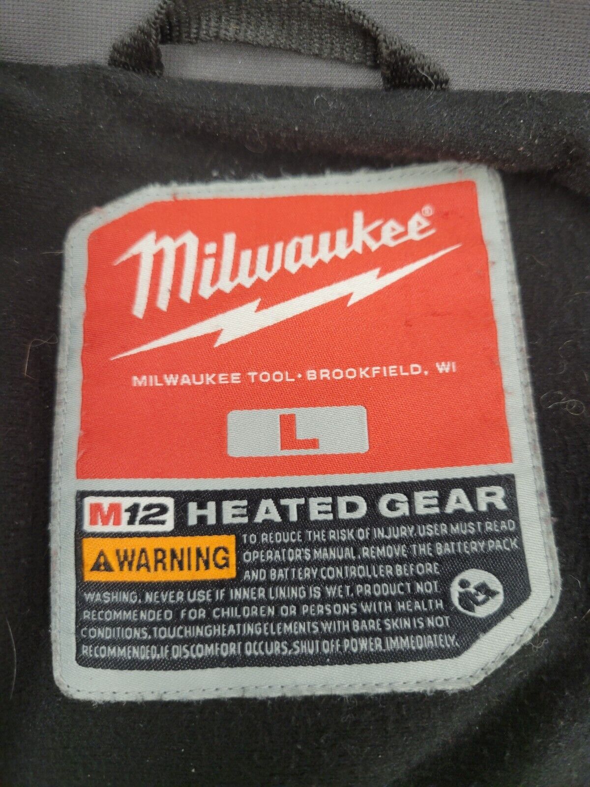 Milwaukee M12 Heated Tough Shell Jacket - Size Large - Battery-Powered Heated Jacket for Outdoor Work & Winter Activities - Ideal for Construction, Hunting & Cold Weather Wear