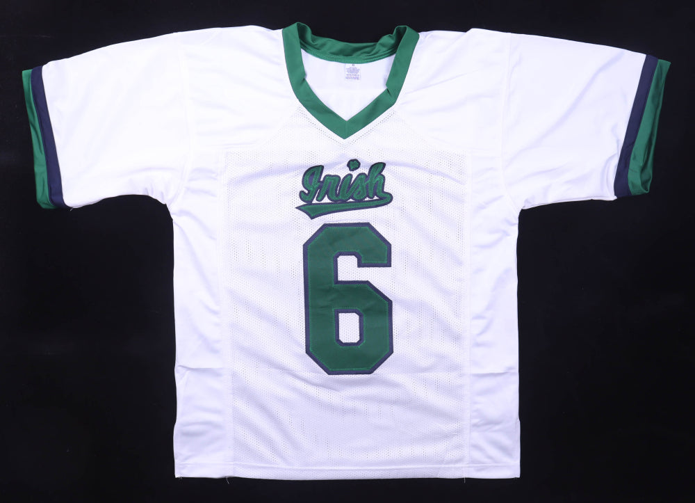 Authentic Jordan Faison Signed Notre Dame Fighting Irish Lacrosse Jersey with PIA COA - Perfect for Collectors, Sports Memorabilia Enthusiasts, and Notre Dame Fans - Great for Display, Gifting, and Game Day Spirit