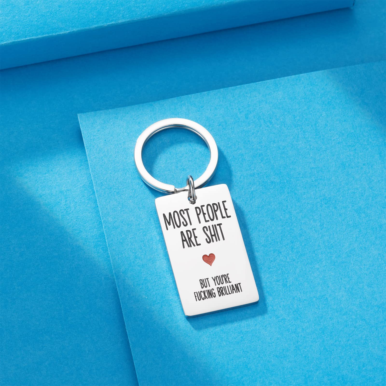 Best Friendship Keychain for Long Distance - True Friendship Compass Keyring Gift for Best Friends, Couples, LDR Gifts | Perfect for Anniversaries, Birthdays, Valentine's Day & Keepsakes