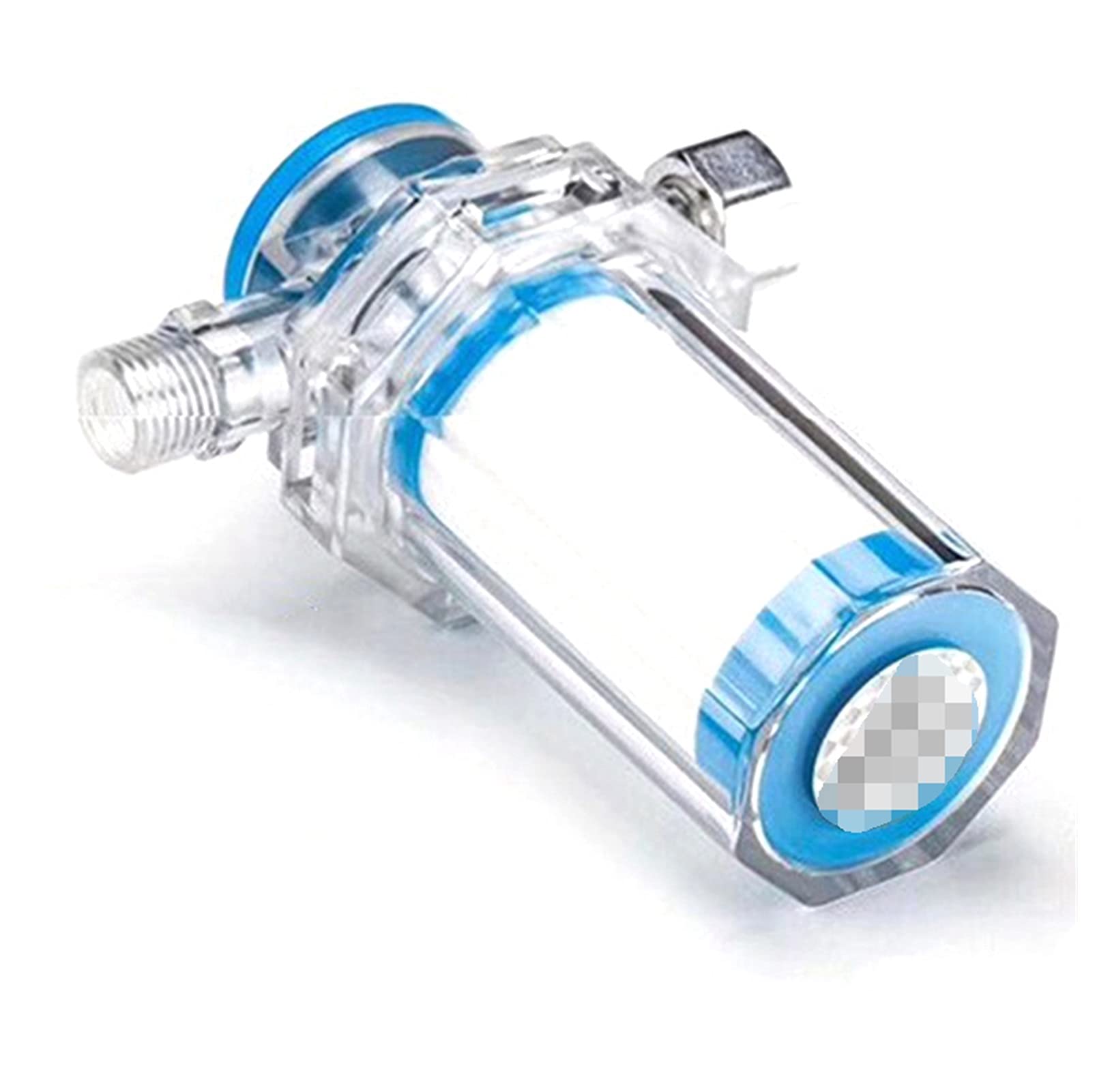 **Yaoqijie Household Water Filter - Rust & Sediment Removal for Washing Machine, Water Heater, Shower - Tap Water Purifier (Clear) - Improves Water Quality for Laundry, Bathing & Appliance Protection**