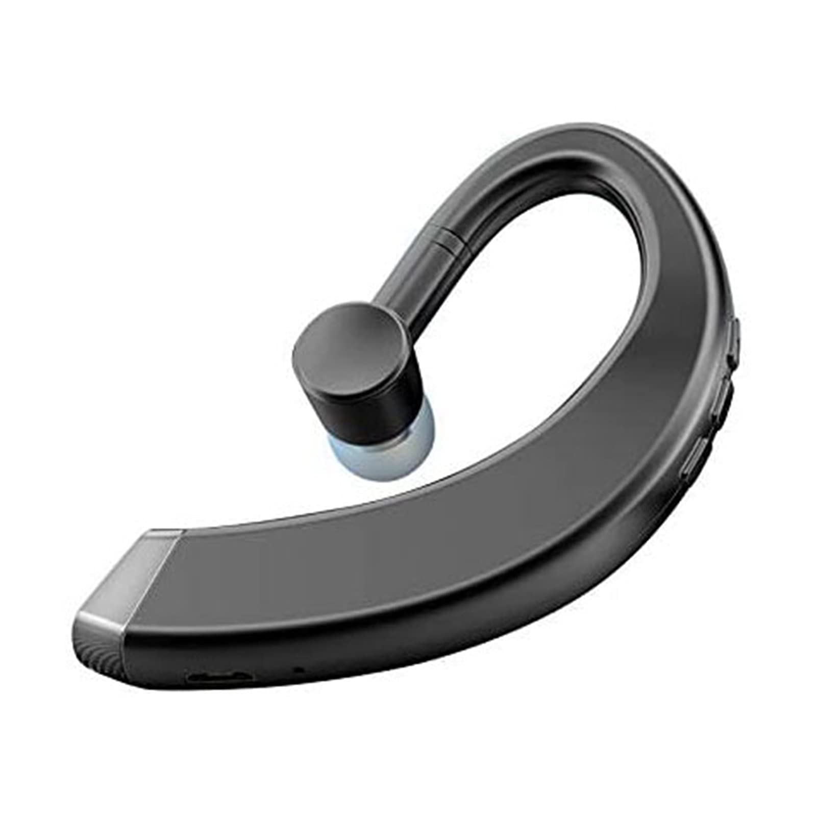 YOUOOK Wireless Bluetooth Headset V5.0 - Lightweight Business Headphones with Microphone for Office, Driving & Calls | Noise Cancelling Hands-Free Earpiece (Black) | Perfect for Conference Calls, Commuting & Remote Work