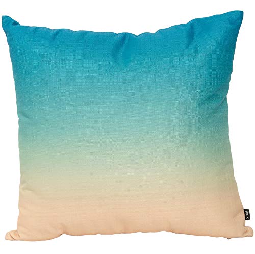 QWE Gradient Color Sofa Pillow - 45x45cm Soft Cushion for Office, Bed, Car Backrest & Waist Support - Perfect for Relaxation, Napping & Home Decor