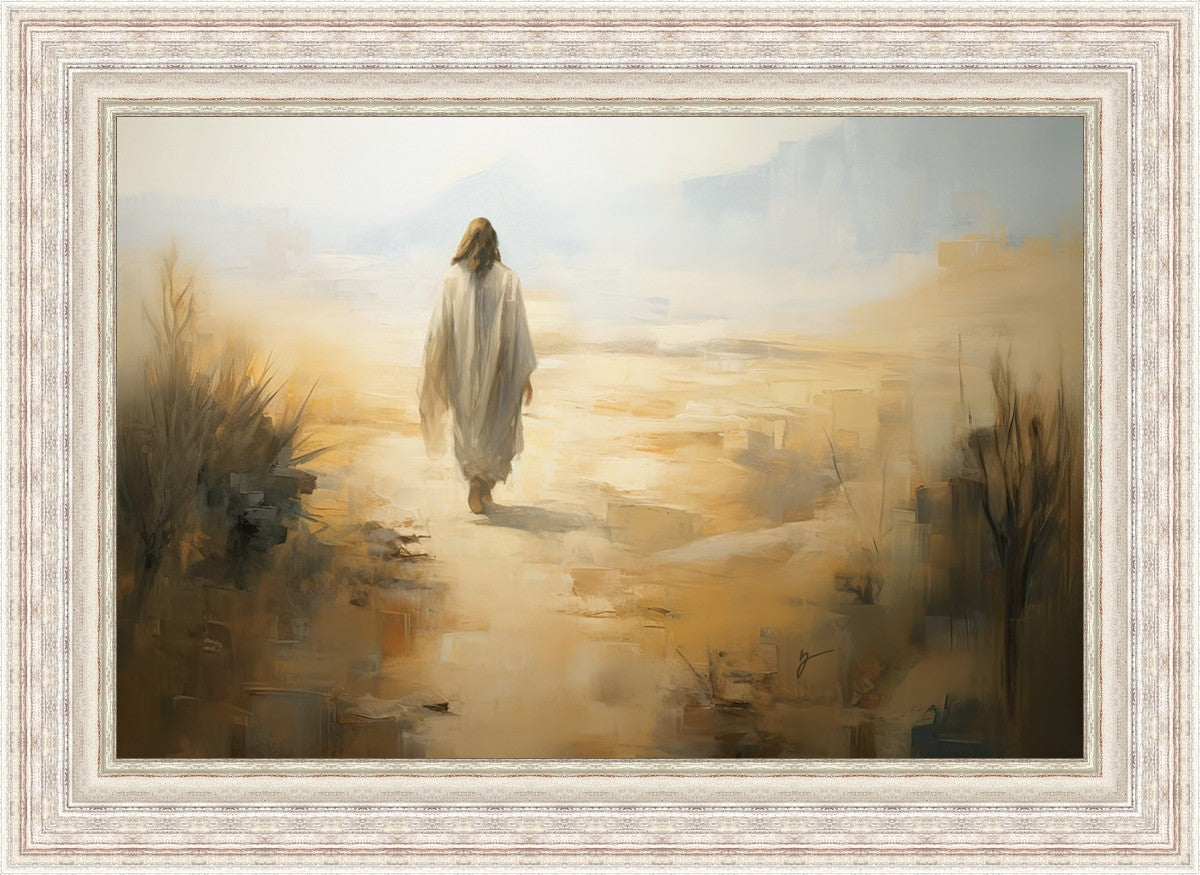 Embracing The Whispers of Solitude - Inspirational Wall Art for Home & Office Decor | Perfect for Meditation Rooms, Living Spaces & Gift Giving