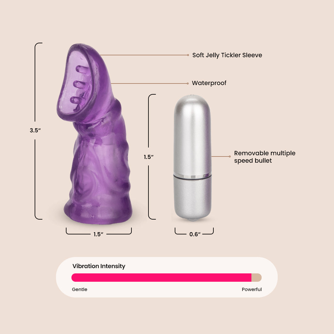 CalExotics P—ssy Pleaser™ Clit Climaxer - Powerful Removable Bullet Vibrator for Women | Perfect for Solo Play & Couples Intimacy