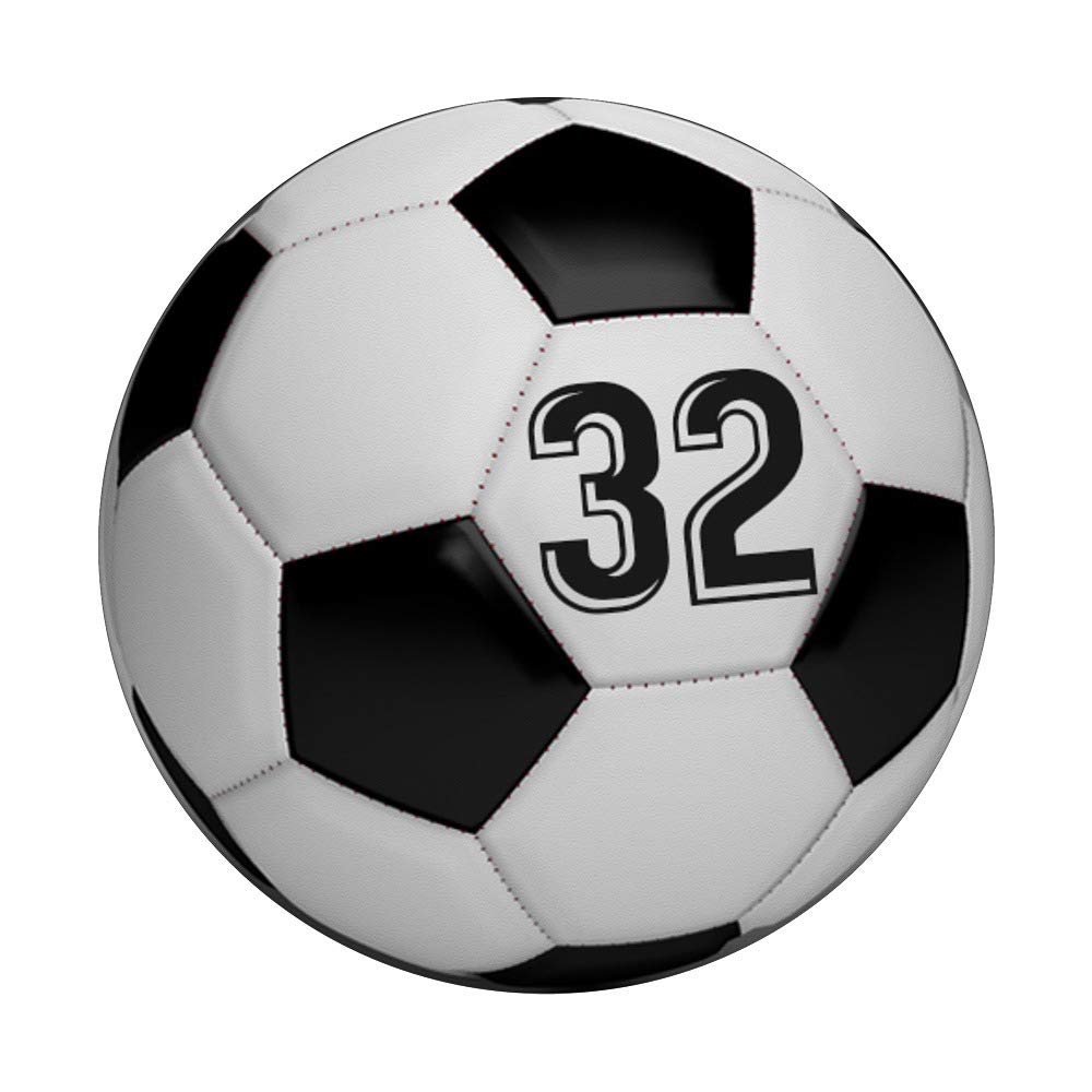Soccer Player Jersey No. 32 Football Phone Grips - Perfect Gift for Fans, Game Day Accessories, and Everyday Use