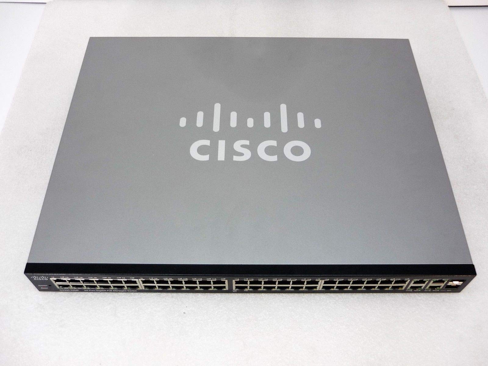 Cisco SG300-52MP-K9 52-Port Gigabit PoE Managed Switch (Renewed) - High Performance Network Switch for Office, Data Center & Enterprise Use
