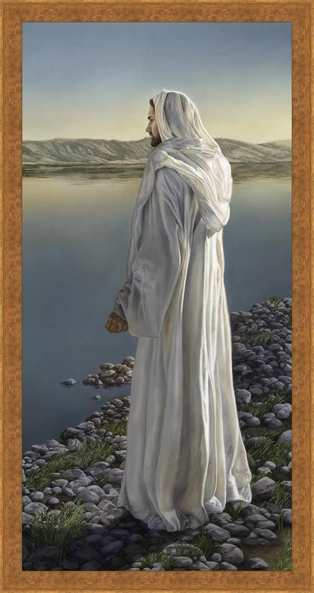 Come Follow Me Large Wall Art - Inspirational Christian Home Decor for Living Room, Bedroom & Office - Perfect Gift for Religious Families