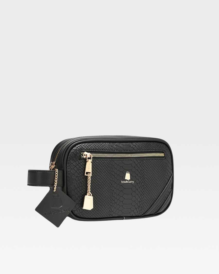 Apollo 1 Premium Black Toiletry Bag for Men & Women - Perfect for Travel, Gym, Camping & Daily Essentials Organization