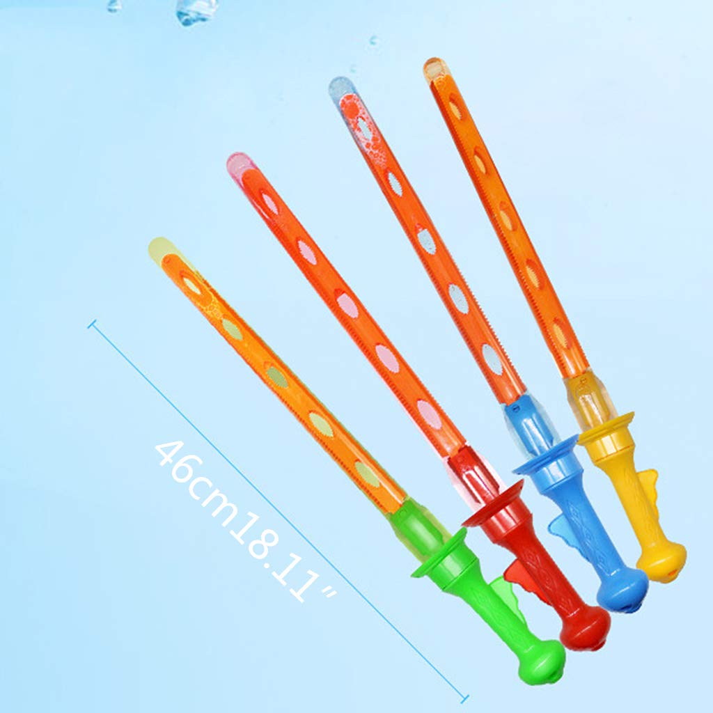 46CM Large Bubble Sword - Kids Bubble Blowing Toy with Western Design for Outdoor Play, Birthday Parties & Summer Fun