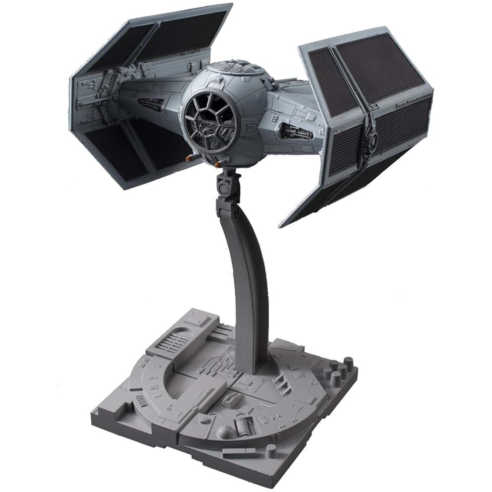 Bandai Star Wars TIE Advanced x1 1:72 Scale Model Kit - Perfect for Collectors & Sci-Fi Fans - Build & Display for Home or Office Decor