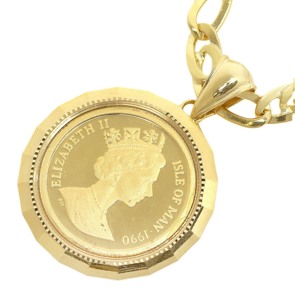 1/10 Ounce 24K & 18K Gold Coin Necklace for Women - Elegant Pendant Jewelry Gift for Birthday, Anniversary & Special Occasions