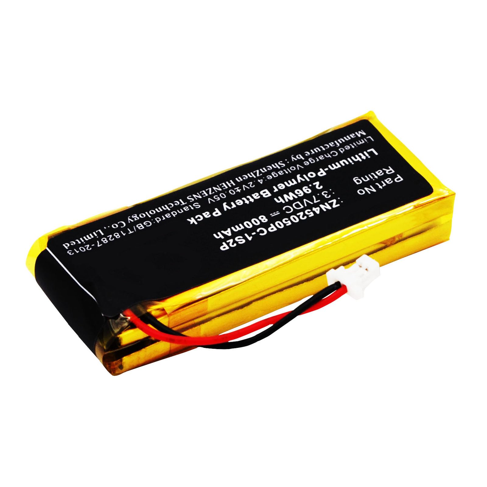 Synergy Digital Wireless Headset Battery Replacement for Cardo Scala Rider G9x - 800mAh Li-Polymer Battery (3.7V) - Compatible with Cardo ZN452050PC-1S2P - Perfect for Motorcycle Bluetooth Headsets & Long Rides