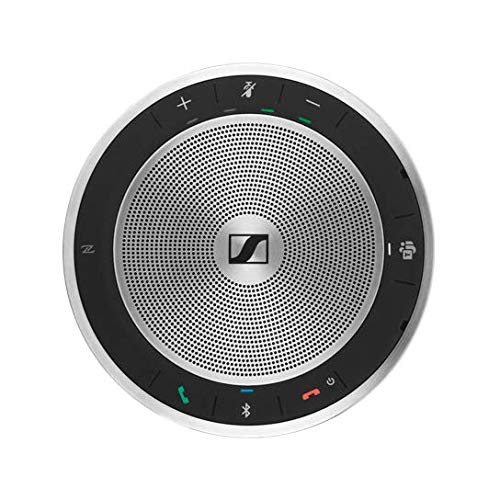 Sennheiser EXPAND SP 30T Portable Bluetooth Speakerphone with Noise Cancellation - Certified for Microsoft Teams, Zoom & Softphones - USB & Bluetooth Connectivity for PC & Mobile - Ideal for Home Office & Conference Calls