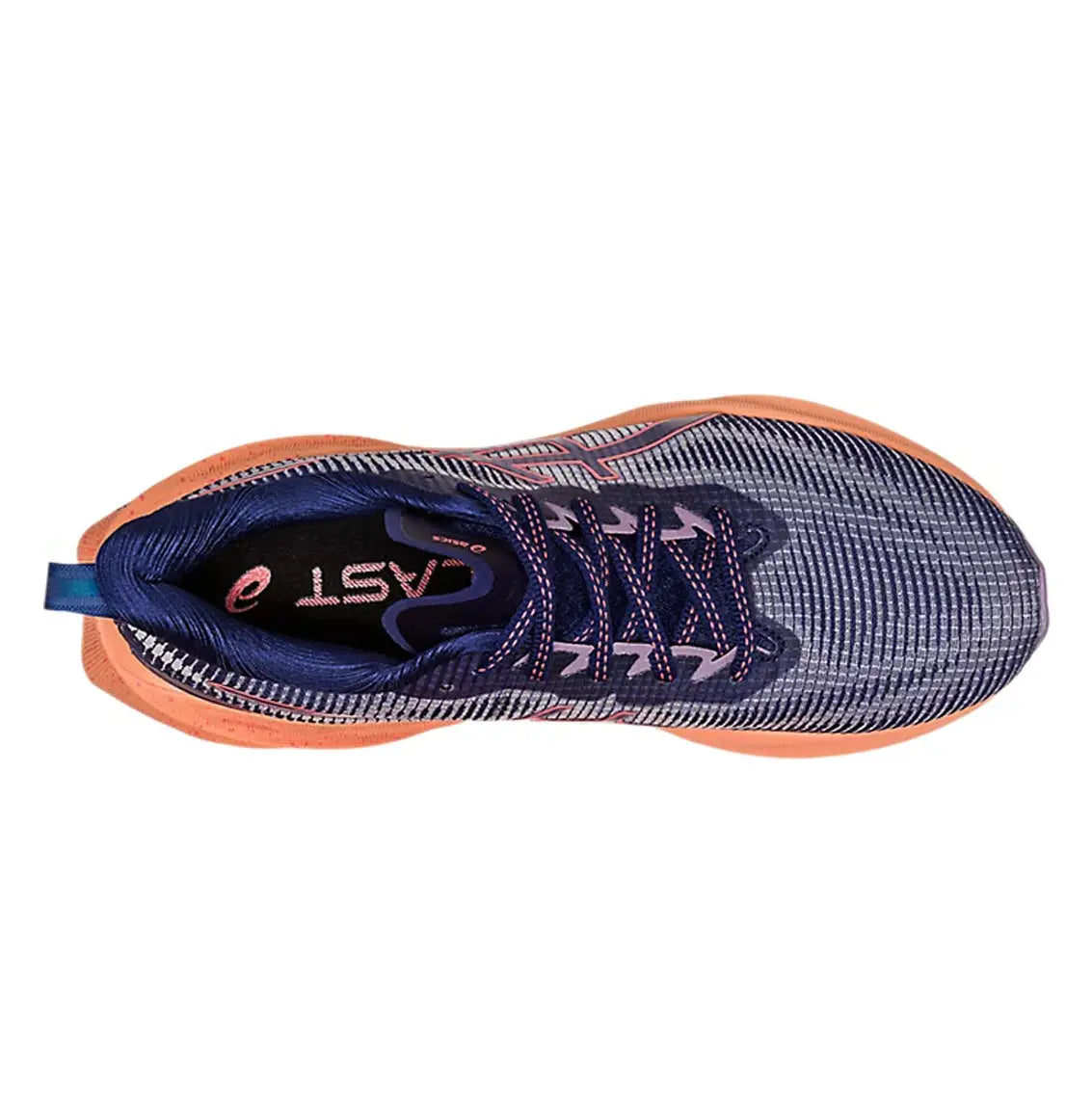 ASICS Novablast 3 LE Women's Running Shoes - Indigo Blue/Papaya | Lightweight Cushioned Sneakers for Jogging, Gym & Daily Wear