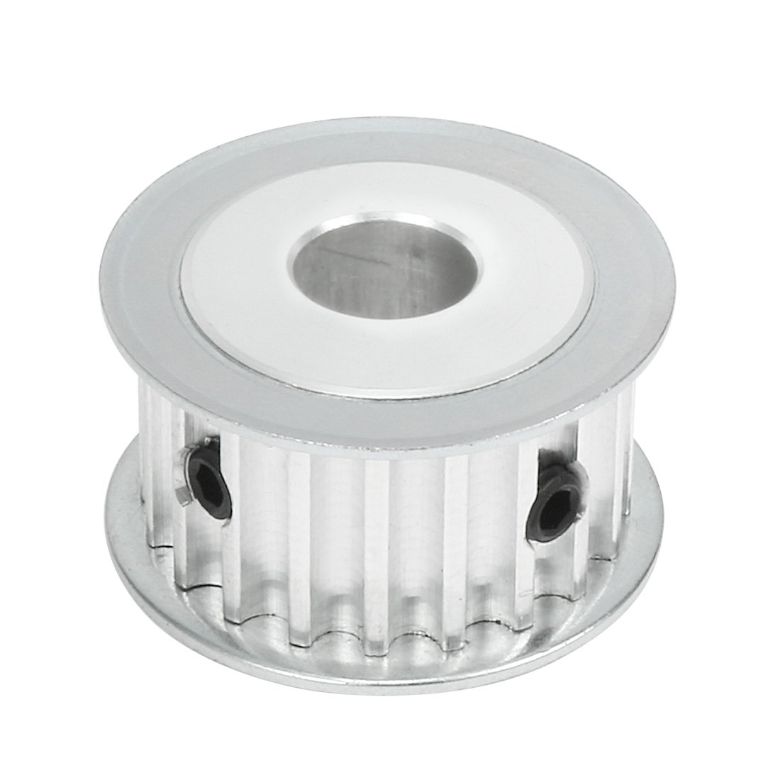 uxcell Aluminum 20 Teeth 12mm Bore 5mm Pitch Timing Belt Pulley for 15mm Belt - Perfect for 3D Printers, CNC Machines, and Industrial Automation Equipment