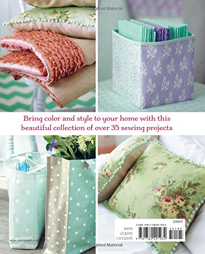Torie Jayne's Stylish Home Sewing Book - 35+ DIY Sewing Projects for Home Decor | Create Beautiful Pillows, Curtains & More for Living Room, Bedroom & Nursery
