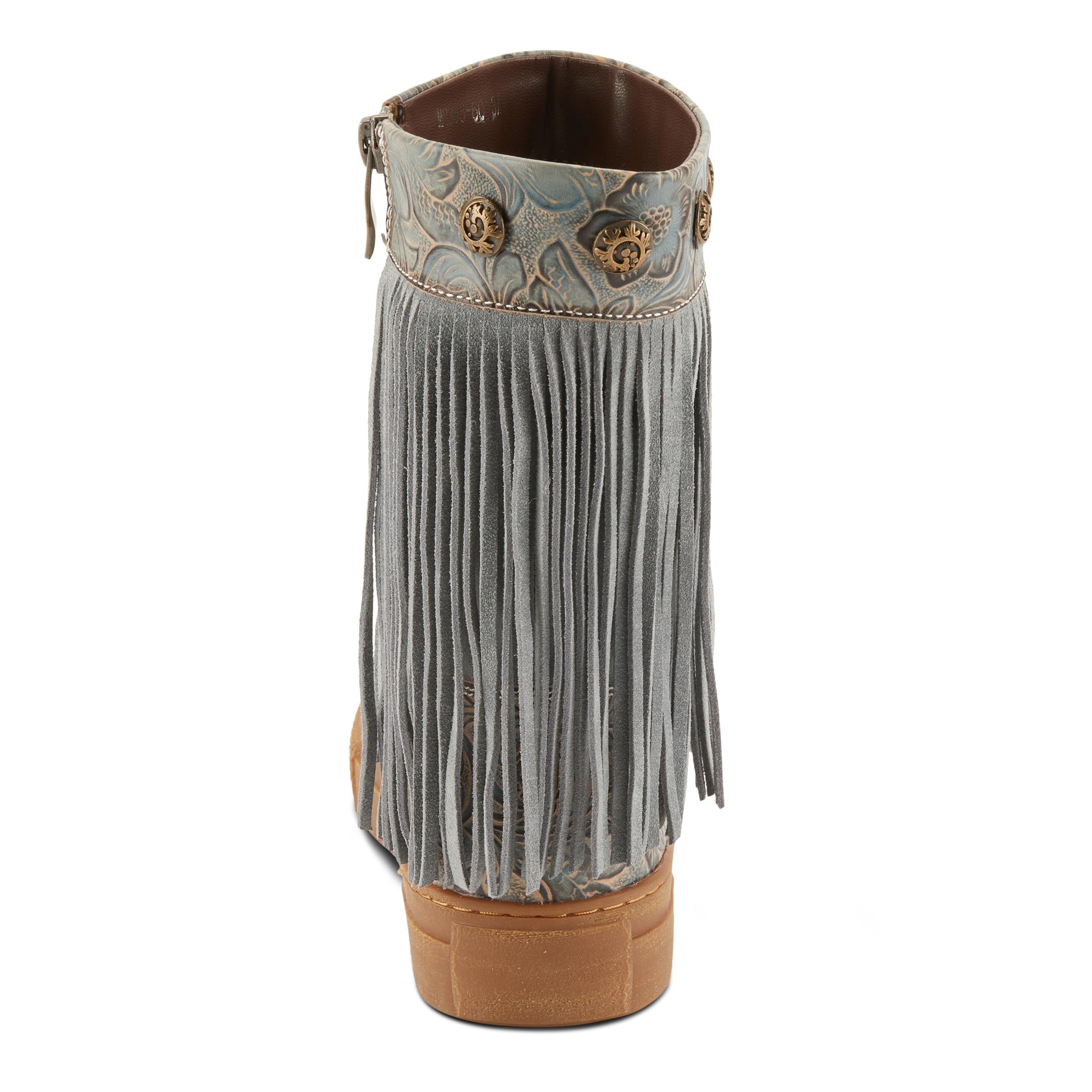 Spring Step L'Artiste Women's Fringely Booties - Stylish Ankle Boots with Fringe Detail for Fall & Winter | Perfect for Casual Outfits, Office Wear & Date Nights