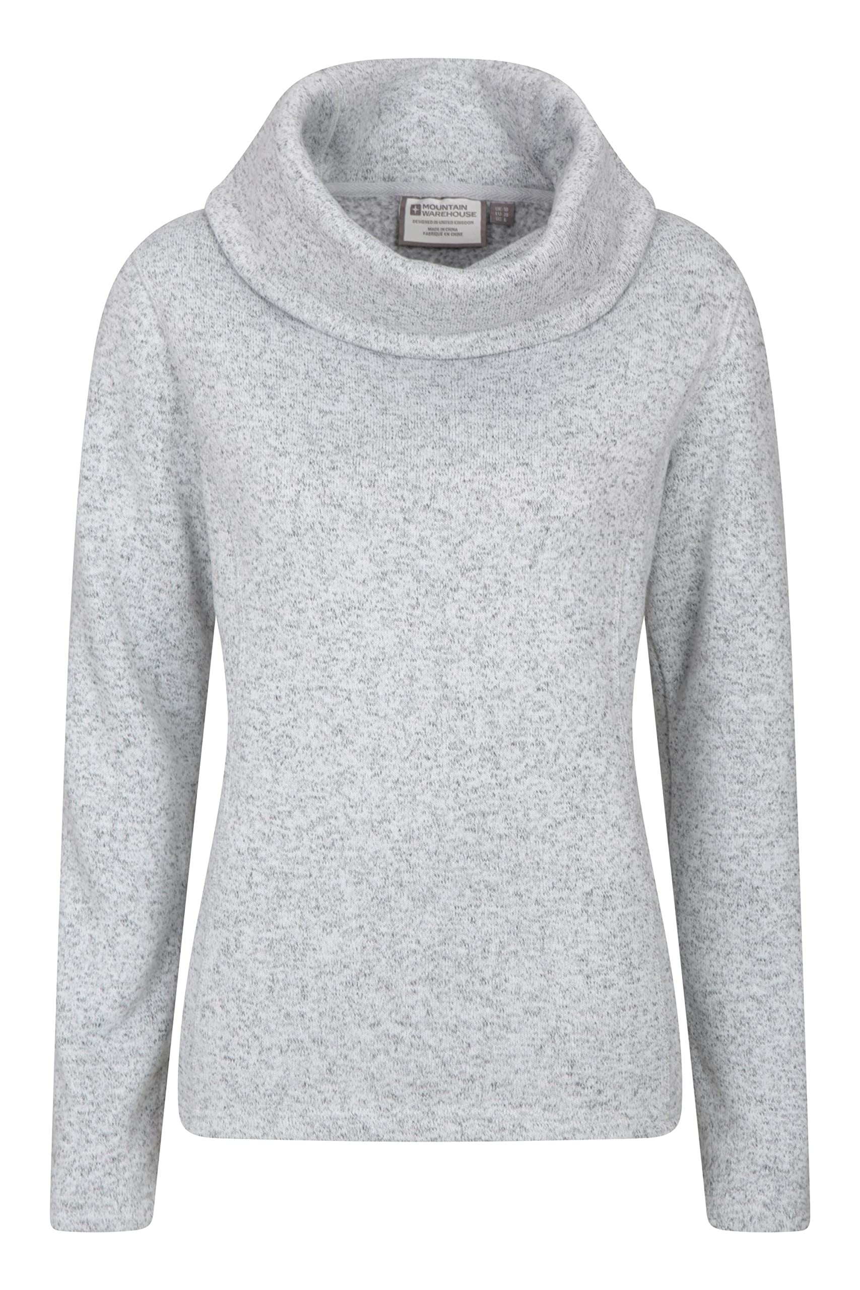 Women's Mountain Warehouse Idris Fleece Jacket - Warm Pullover for Hiking, Camping & Outdoor Activities