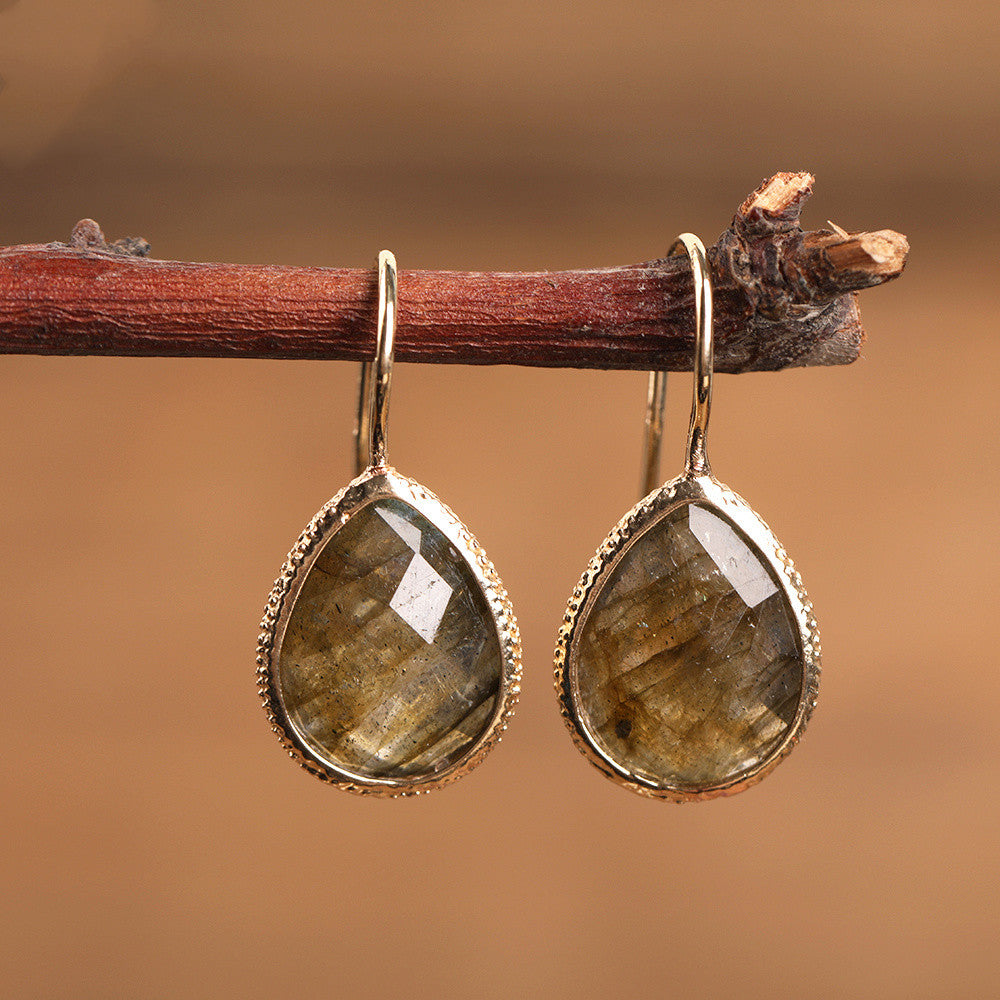 Elegant Water Drop Earrings for Women - Dainty Crystal Teardrop Studs & Dangle Earrings - Perfect for Weddings, Parties & Everyday Wear