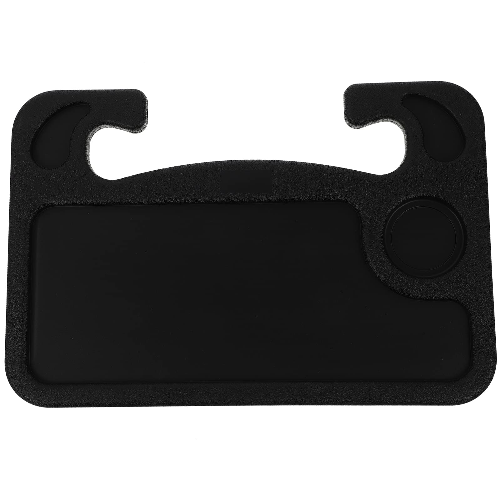 DOITOOL Adjustable Laptop Stand for Car - Steering Wheel Mount Desk Tray with Non-Slip Surface, Perfect for Eating, Working & Snacking - Black Laptop Accessories for Road Trips, Commuting & Remote Work