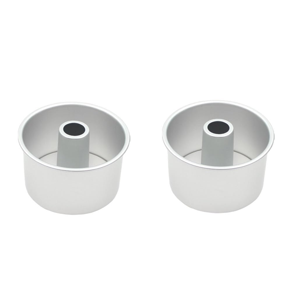 Happyyami 2-Pack 6-Inch Non-Stick Springform Cake Pans with Removable Bottom - Perfect for Baking Chiffon, Cheesecake, and Layer Cakes in Oven (Ideal for Home Bakers & Birthday Parties)