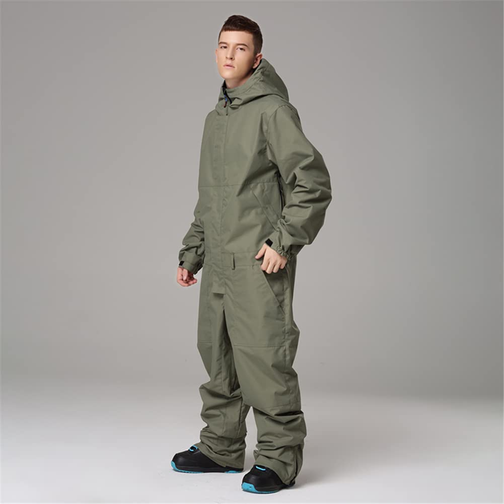 HOTIAN Women's Waterproof Ski Suit One-Piece Jumpsuit - Winter Snowboard Overalls for Outdoor Snow Sports | Perfect for Skiing, Snowboarding & Cold Weather Activities