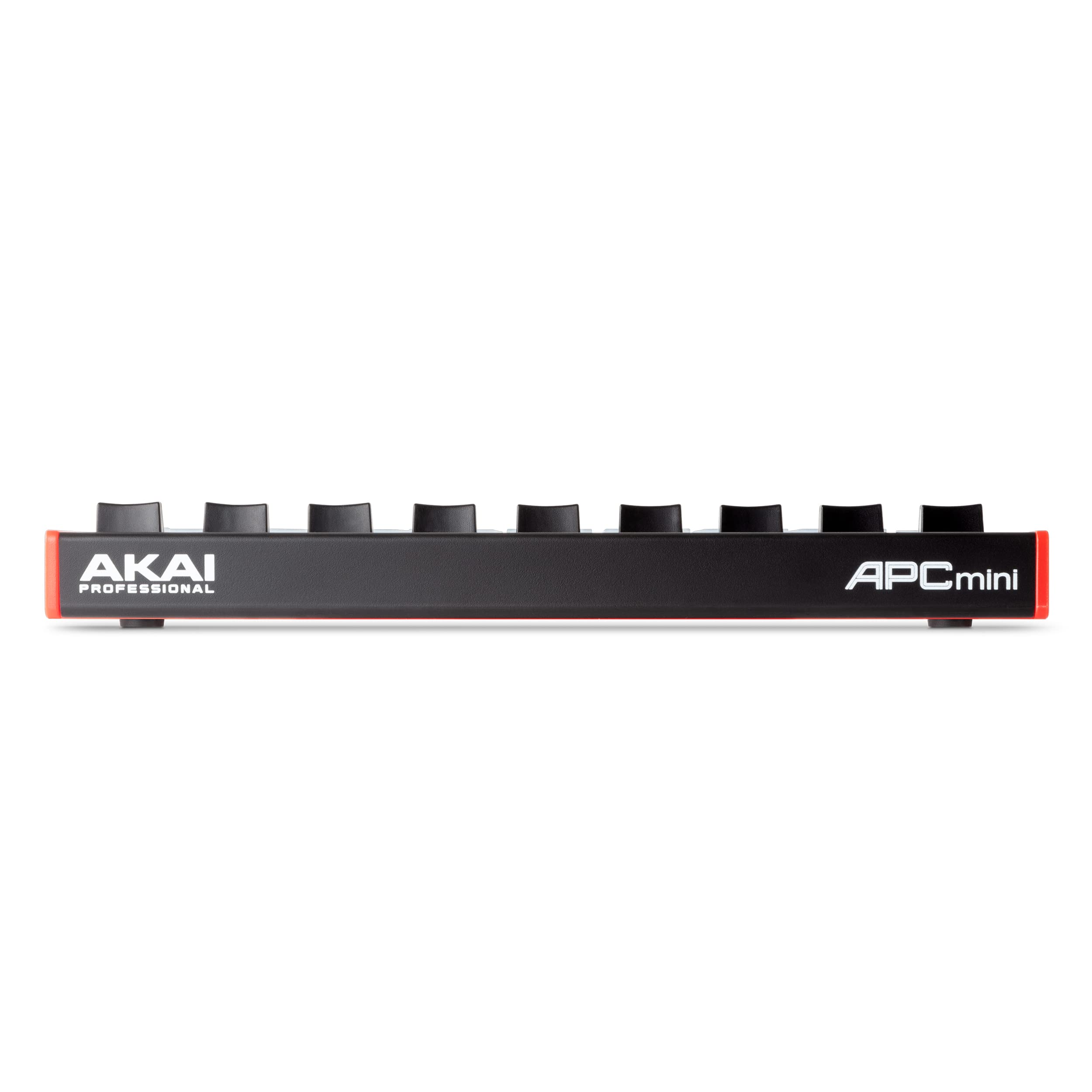 AKAI Professional APC Mini MK2 USB MIDI Controller - 64 RGB Pads for Ableton Live Lite, Clip Launching, Drum & Note Mode | MIDI Mixer for Music Production & DJ Performance (Black)