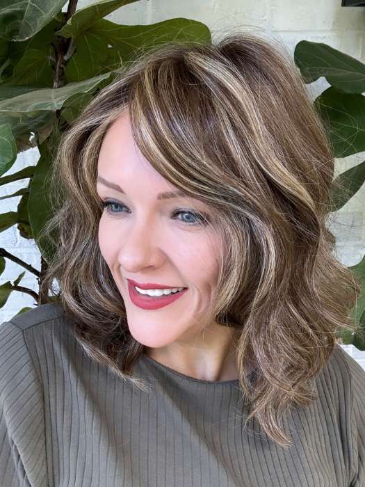 Bella Vida Synthetic Lace Front Wig - Petite & Average Size Hand-Tied Human Hair Wig for Women | Perfect for Daily Wear, Cosplay & Special Occasions