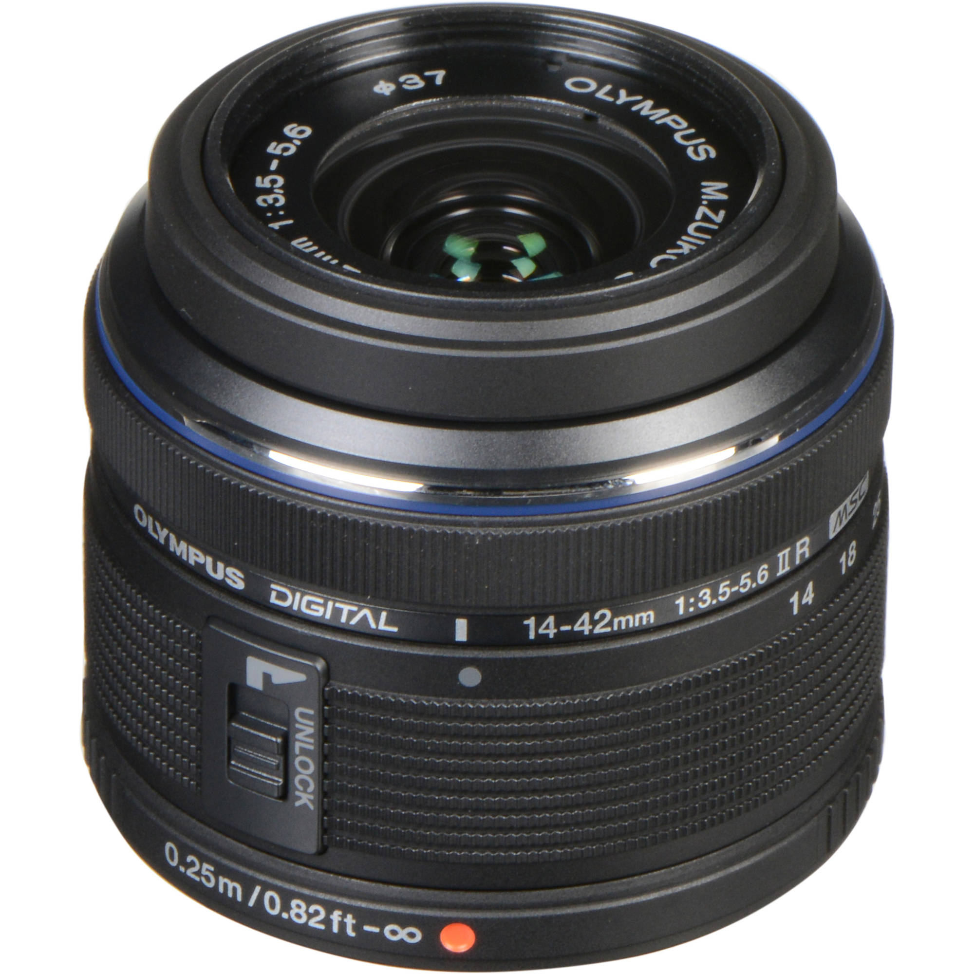 Olympus M.Zuiko Digital 14-42mm f/3.5-5.6 II R Lens - Compact Zoom Lens for Micro Four Thirds Cameras | Perfect for Travel, Street & Everyday Photography