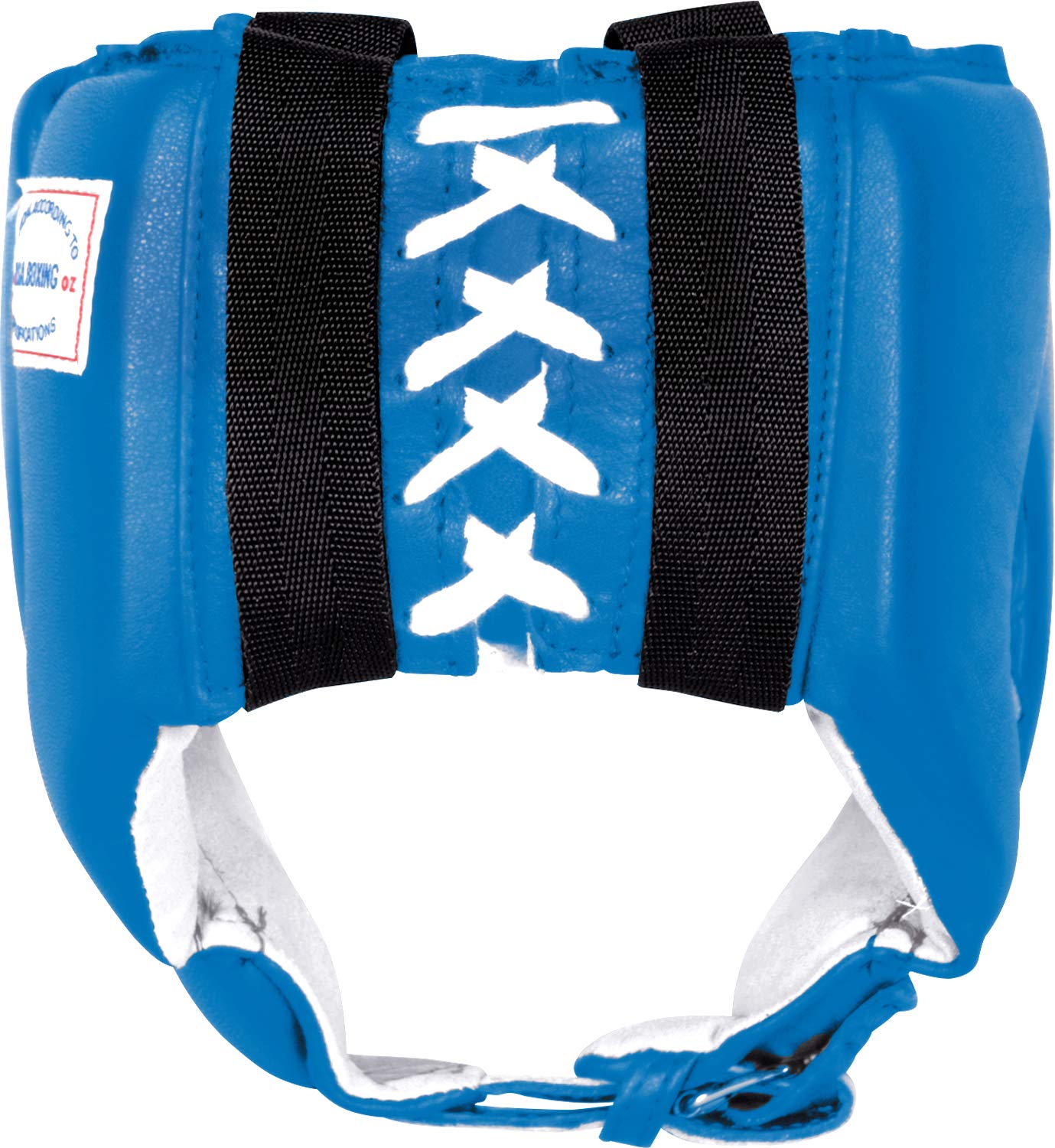 Fighting Sports USA Open Face Boxing Headgear - Large Size, Blue - Ideal for Sparring, Training & Competition