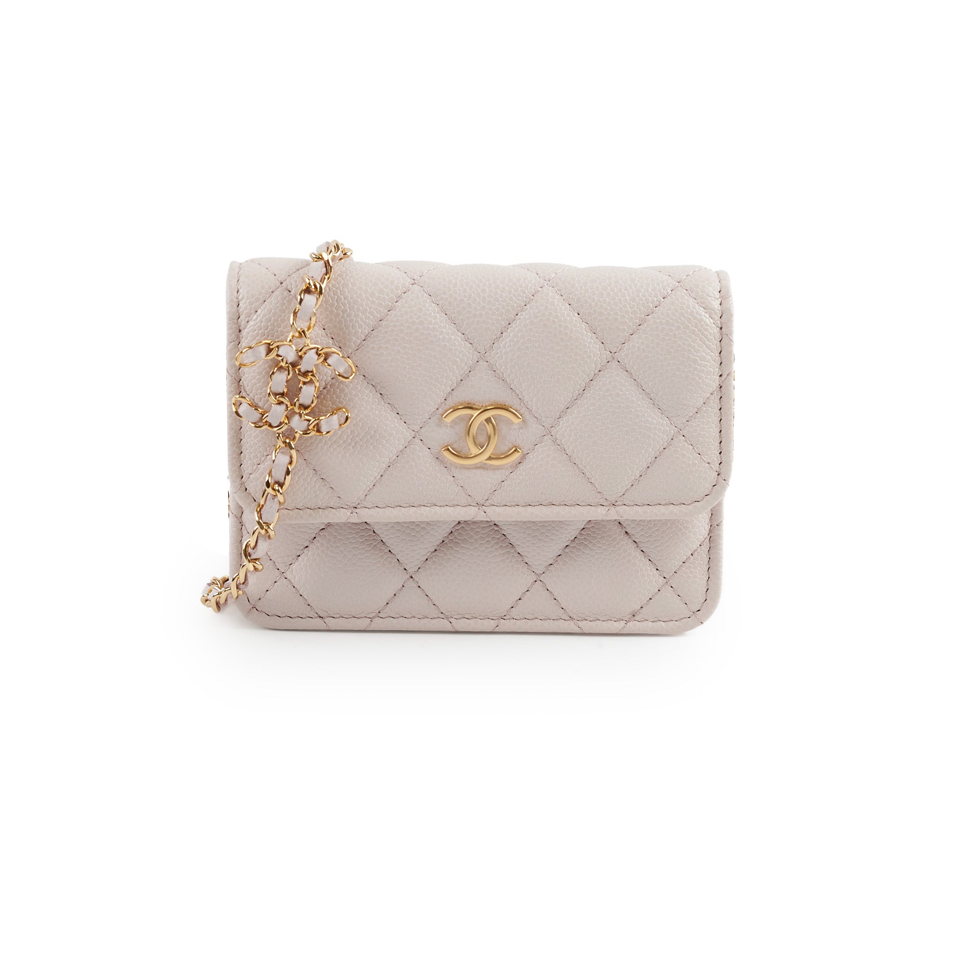 Chanel Micro Chain Pink Caviar Crossbody Bag Series 31 - Luxury Designer Handbag for Women, Perfect for Parties, Dates & Everyday Use