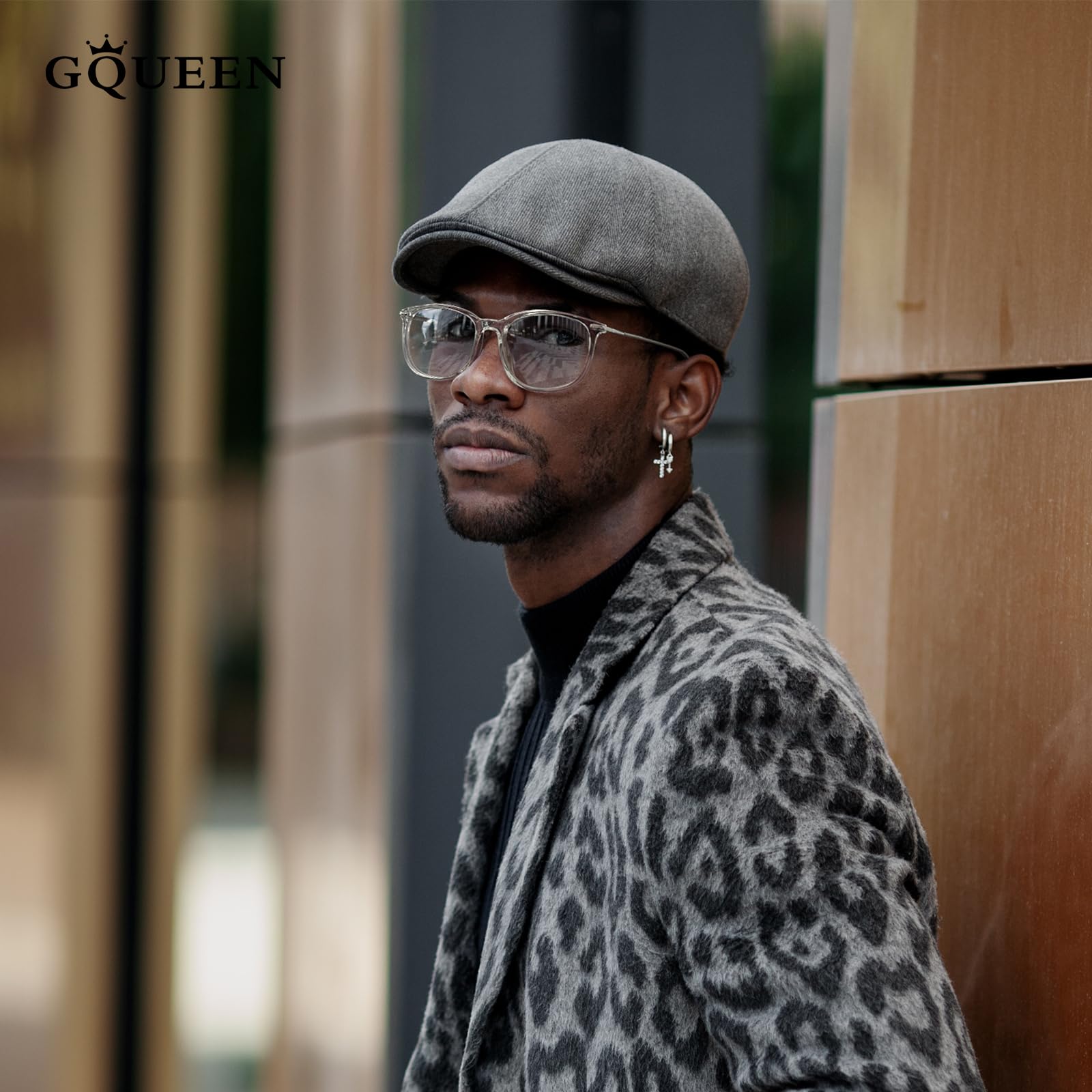 GQUEEN Fashion Fake Glasses Non-Prescription Clear Lens Nerd Frames for Women & Men (201579) - Perfect for Cosplay, Costume Parties & Everyday Fashion Accessory