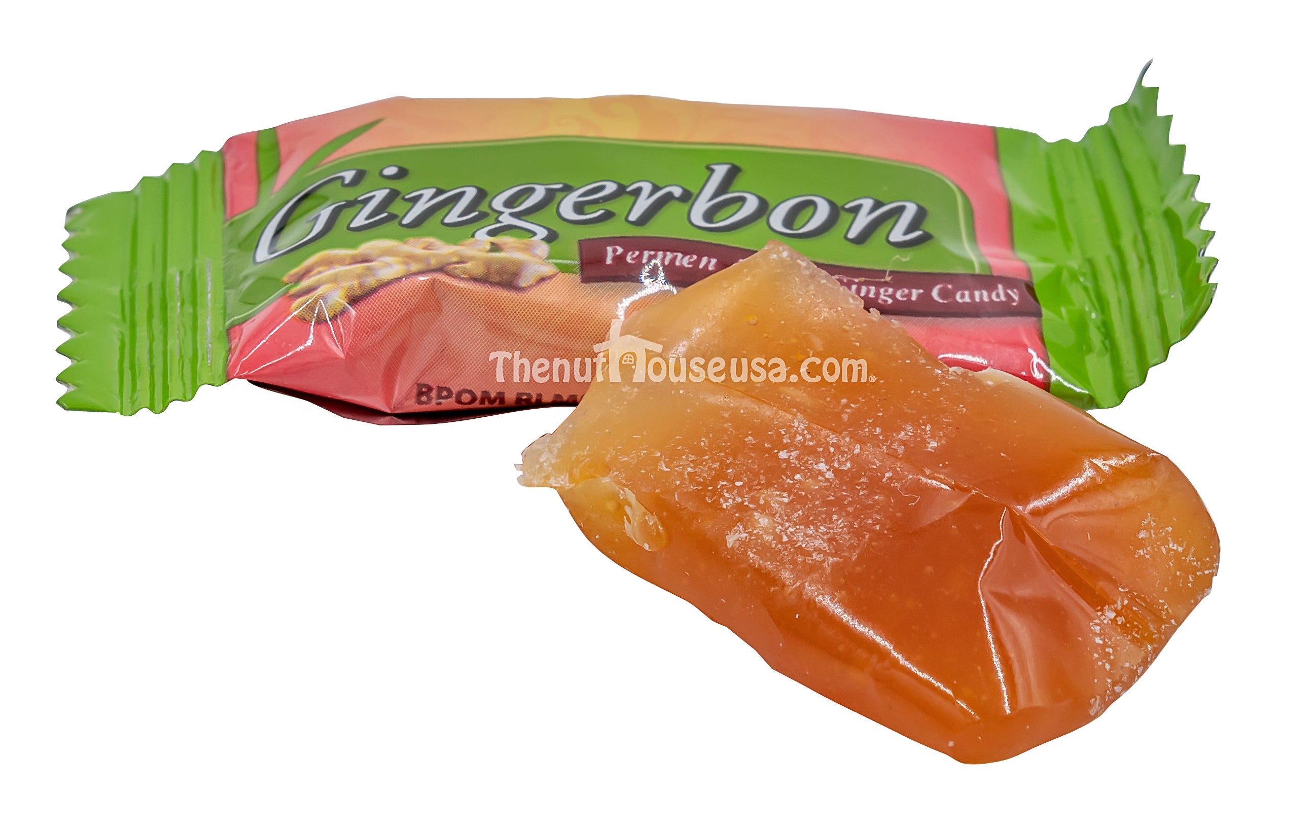 Premium Gingerbon Soft Candy - Delicious & Chewy Ginger Flavored Treats - Perfect for Snacking, Gifts & Holiday Parties