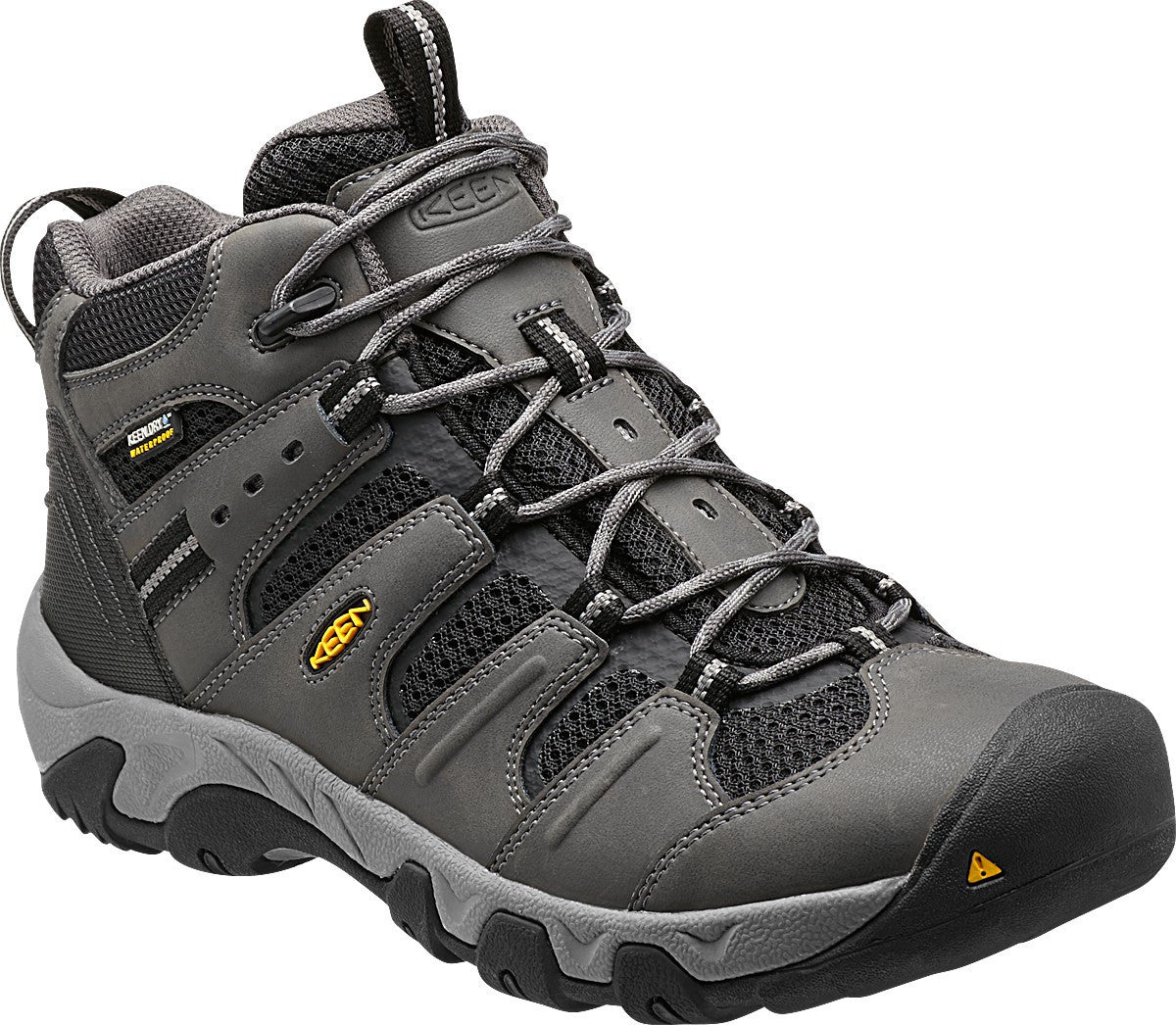 KEEN Men's Koven Mid WP Waterproof Hiking Boots - Lightweight & Durable Outdoor Shoes for Trail Walking, Camping & Backpacking Adventures