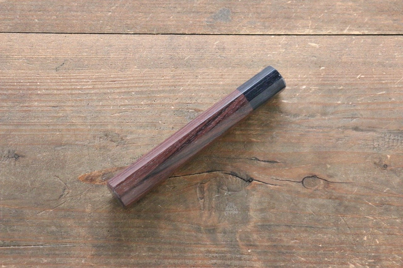 Premium Octagonal Rosewood Knife Handle for 180mm Gyuto Chef Knife - Perfect for Professional Chefs & Home Cooking Enthusiasts