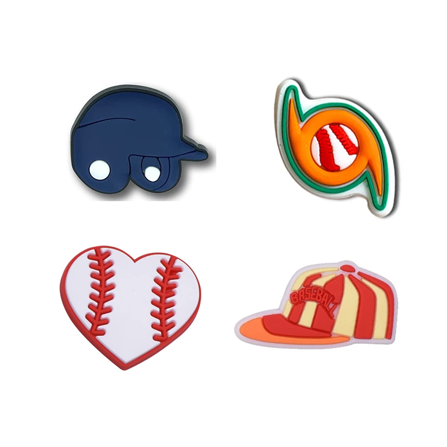 Sports Shoe Charms for Clogs - Basketball Football Soccer Baseball Golf Softball Shoe Accessories for Men Women Boys Girls | Perfect for Team Spirit, Game Days & Shoe Customization
