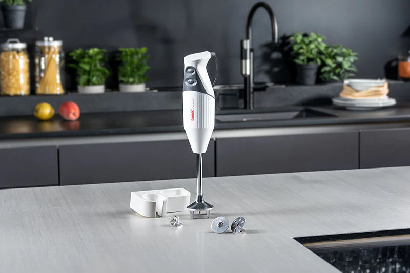 Bamix Mono Pro 1 NSF Professional Hand Blender - High Performance Immersion Blender for Smoothies, Soups & Sauces - Commercial & Home Kitchen Use